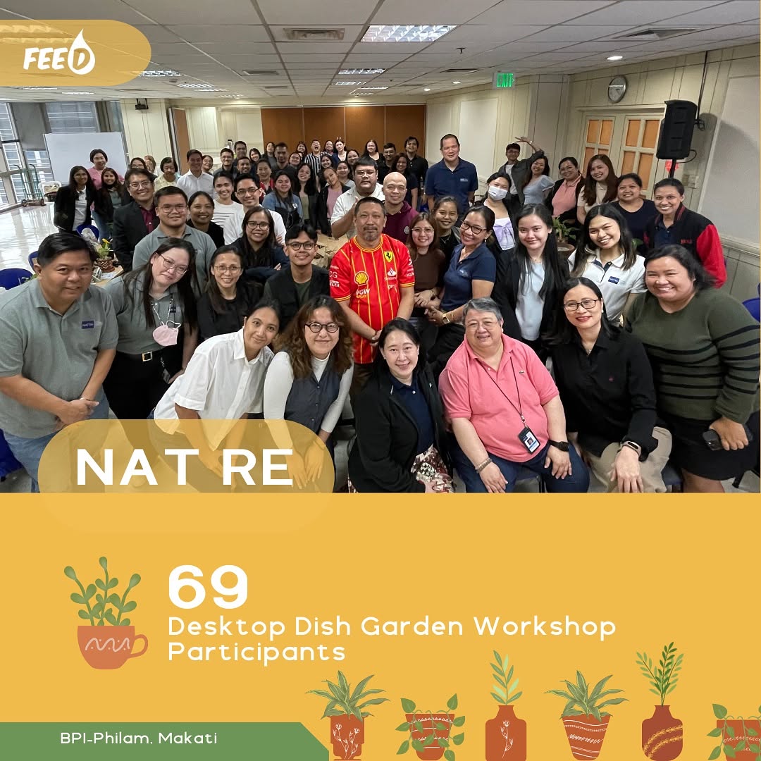 Nat Re Dish Garden Workshop group photo — November 2024