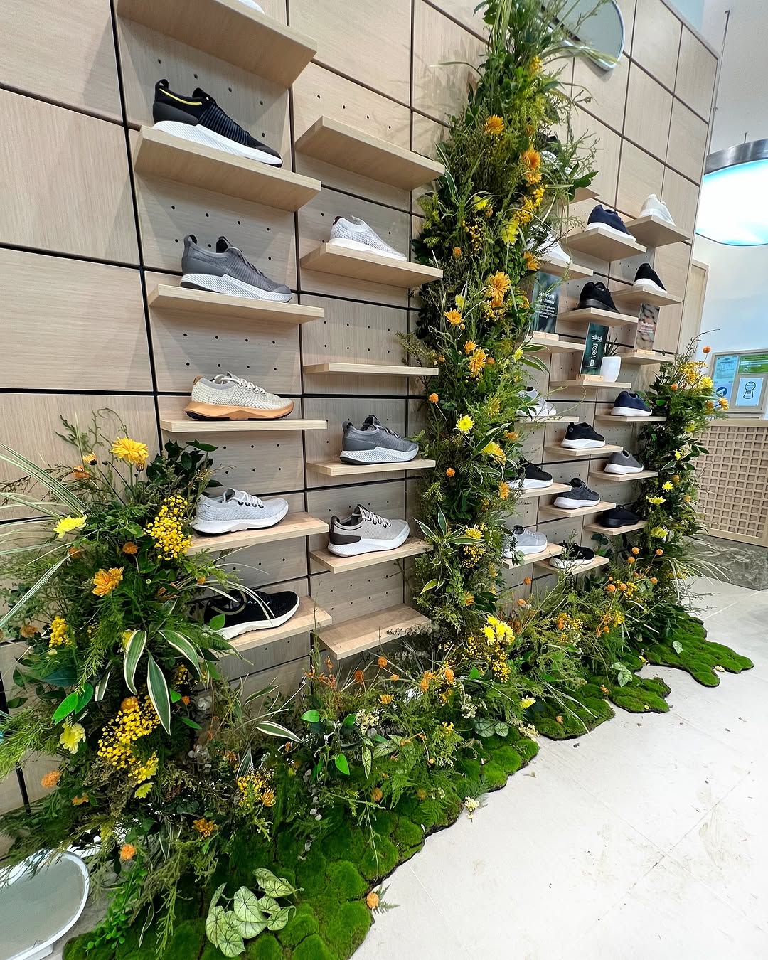 Botanical installation and product display